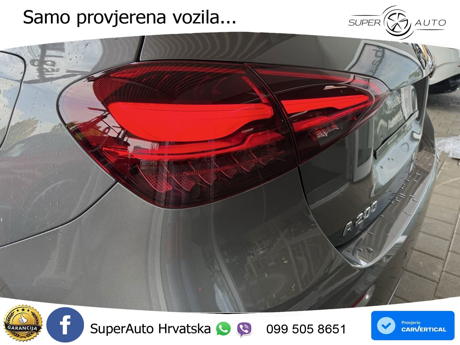 Mercedes-Benz A 200 7G-DCT LED+GR SJED+ACC