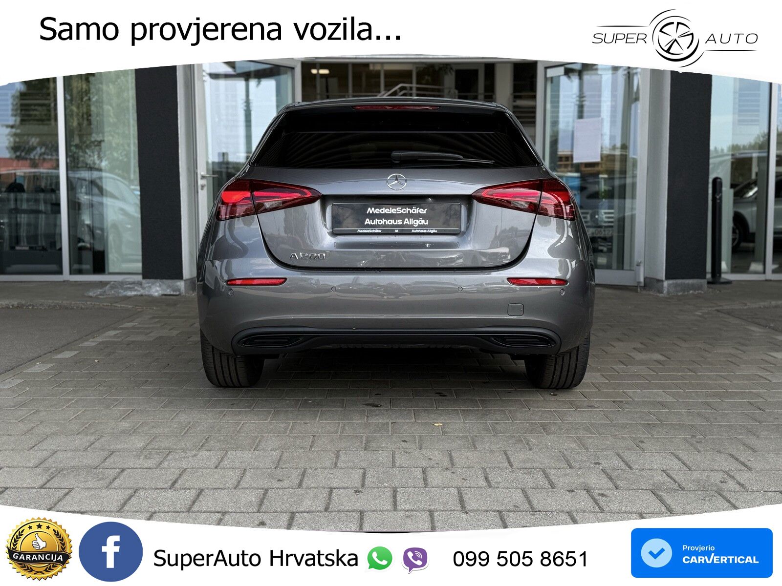 Mercedes-Benz A 200 7G-DCT LED+GR SJED+ACC