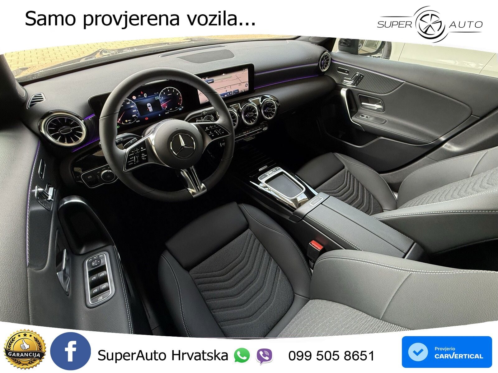 Mercedes-Benz A 200 7G-DCT LED+GR SJED+ACC