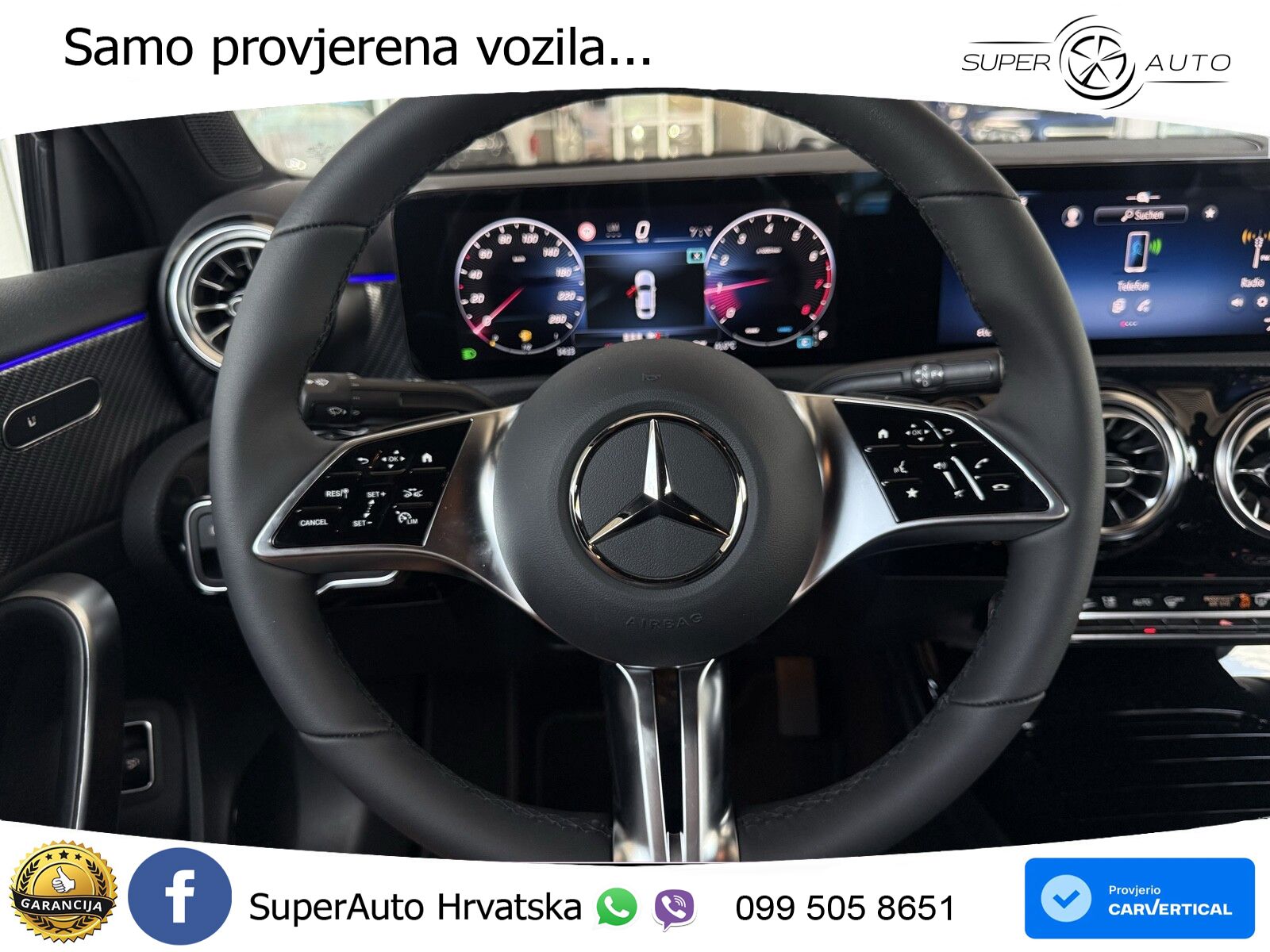 Mercedes-Benz A 200 7G-DCT LED+GR SJED+ACC