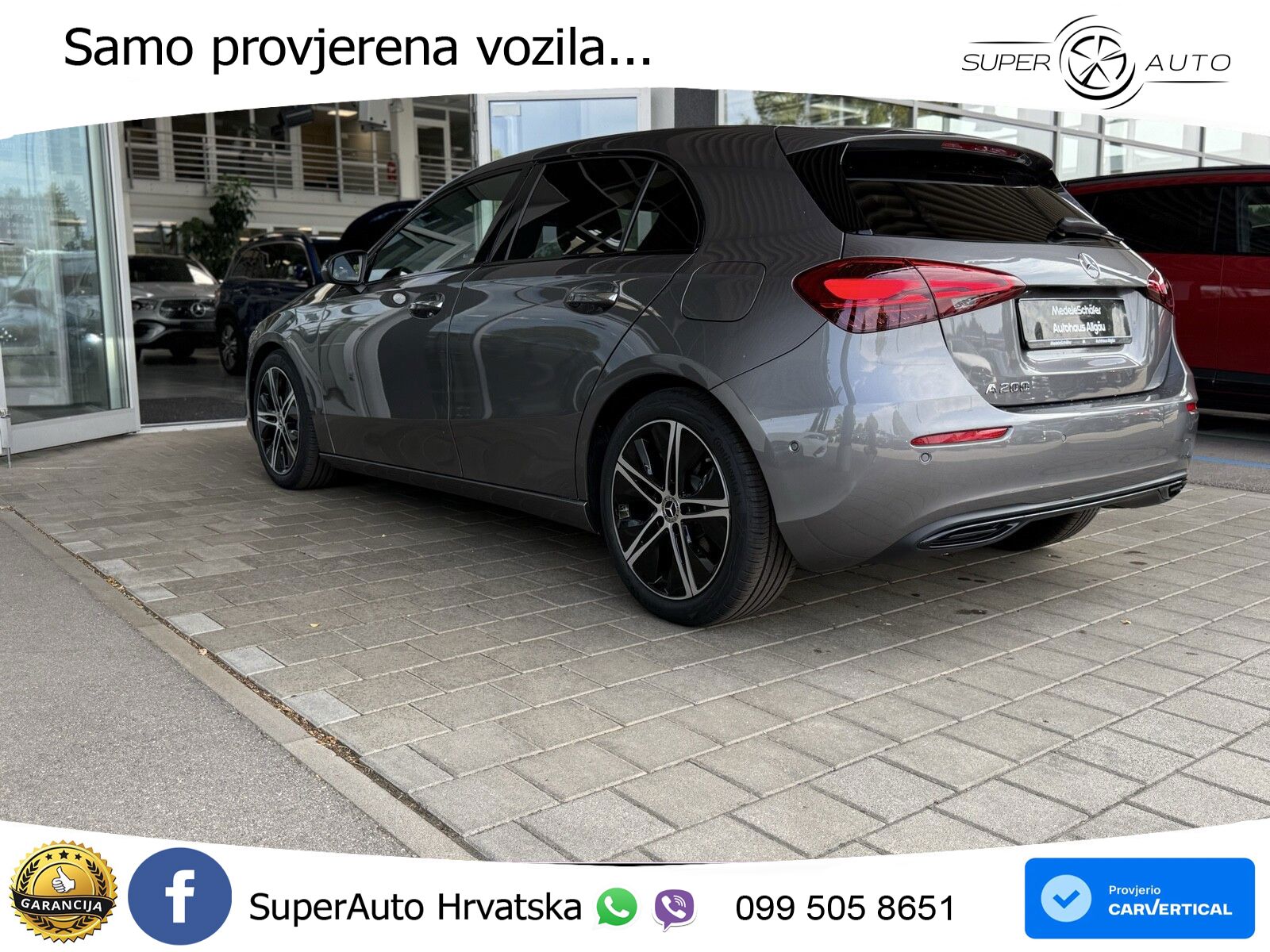 Mercedes-Benz A 200 7G-DCT LED+GR SJED+ACC