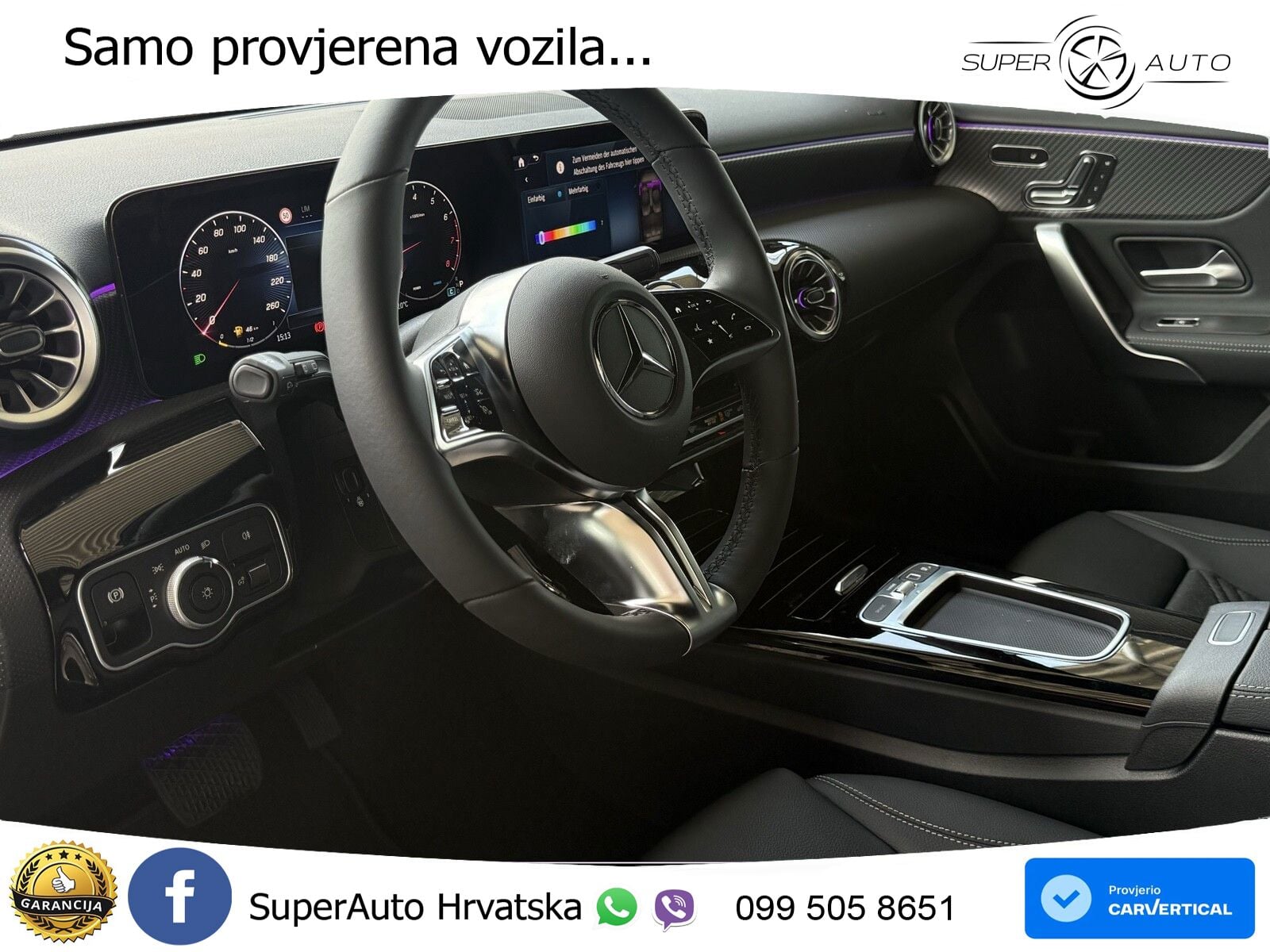 Mercedes-Benz A 200 7G-DCT LED+GR SJED+ACC
