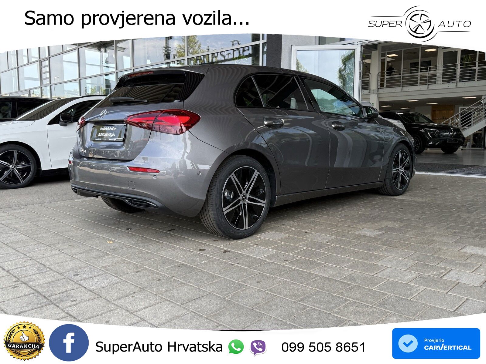 Mercedes-Benz A 200 7G-DCT LED+GR SJED+ACC