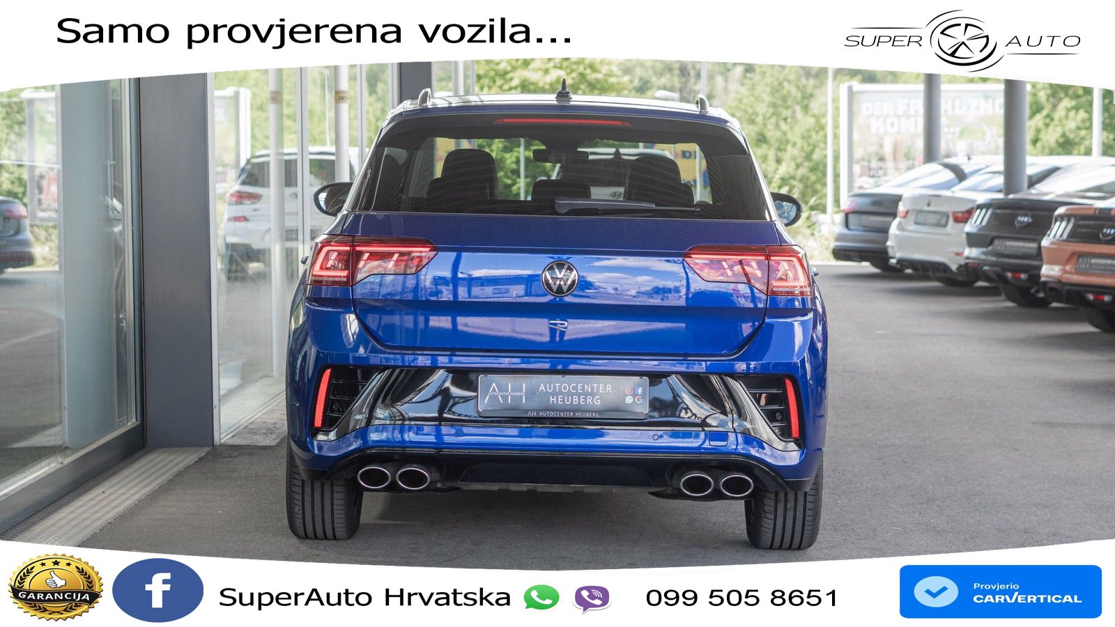 Volkswagen T-Roc I R 2.0 TSI (300 KS) OPF 4M DSG MATRIX+GR SJED+KAM