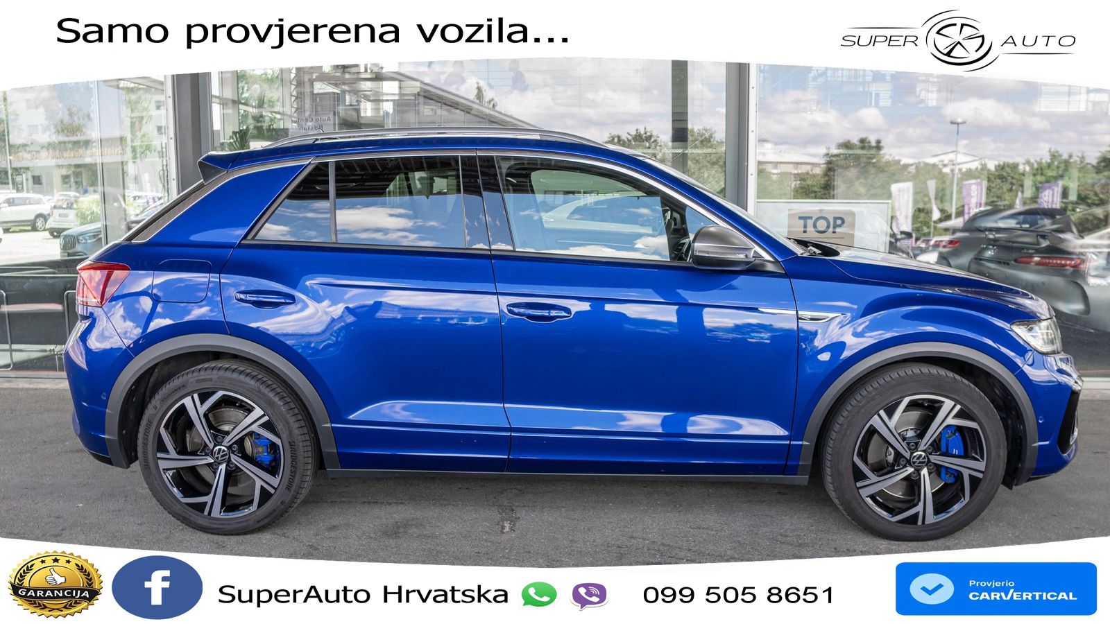 Volkswagen T-Roc I R 2.0 TSI (300 KS) OPF 4M DSG MATRIX+GR SJED+KAM
