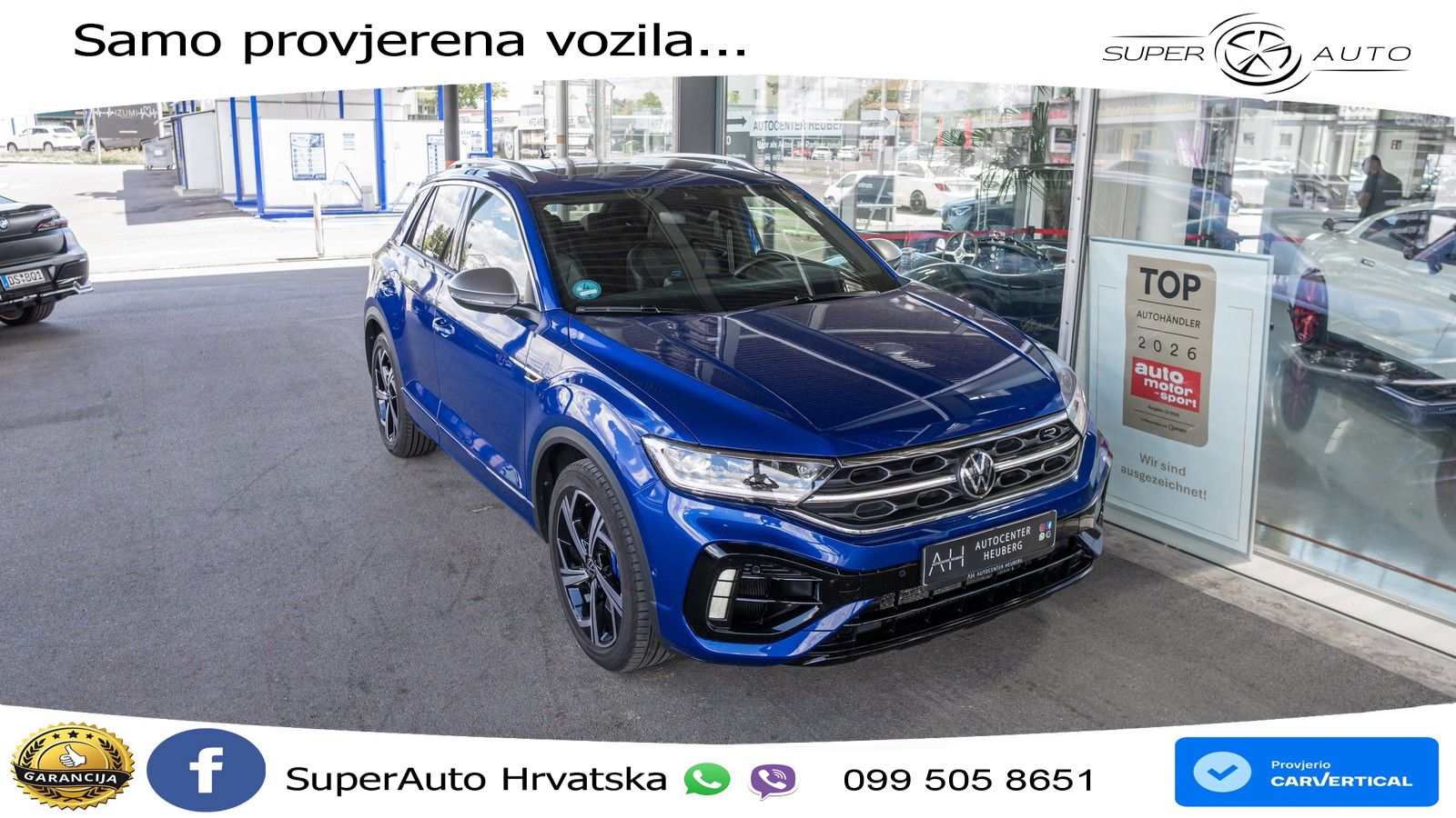 Volkswagen T-Roc I R 2.0 TSI (300 KS) OPF 4M DSG MATRIX+GR SJED+KAM