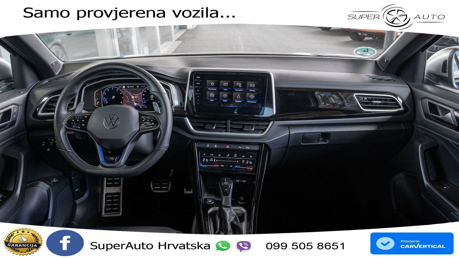 Volkswagen T-Roc I R 2.0 TSI (300 KS) OPF 4M DSG MATRIX+GR SJED+KAM