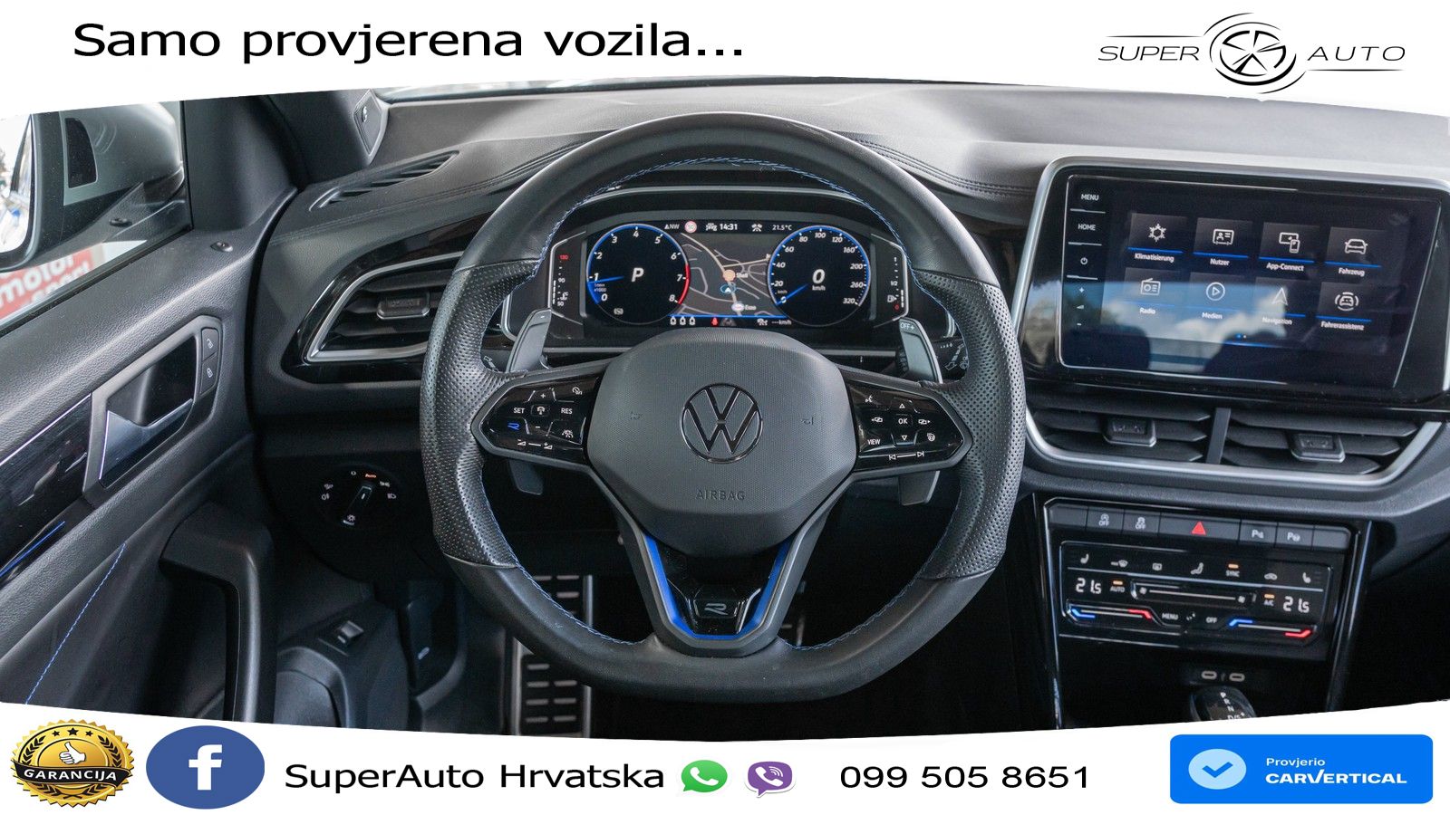 Volkswagen T-Roc I R 2.0 TSI (300 KS) OPF 4M DSG MATRIX+GR SJED+KAM