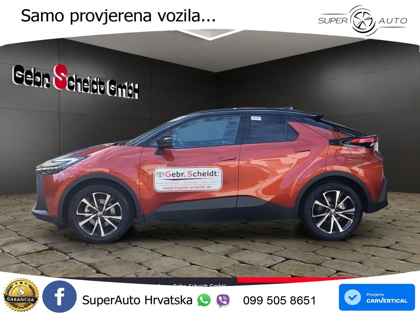 Toyota C-HR 2.0 (223 KS) PHEV e-CVT LED+GR SJED+ACC