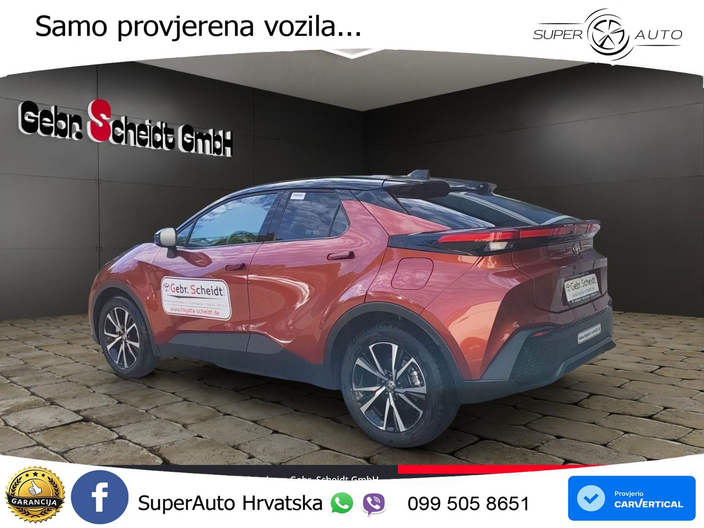 Toyota C-HR 2.0 (223 KS) PHEV e-CVT LED+GR SJED+ACC