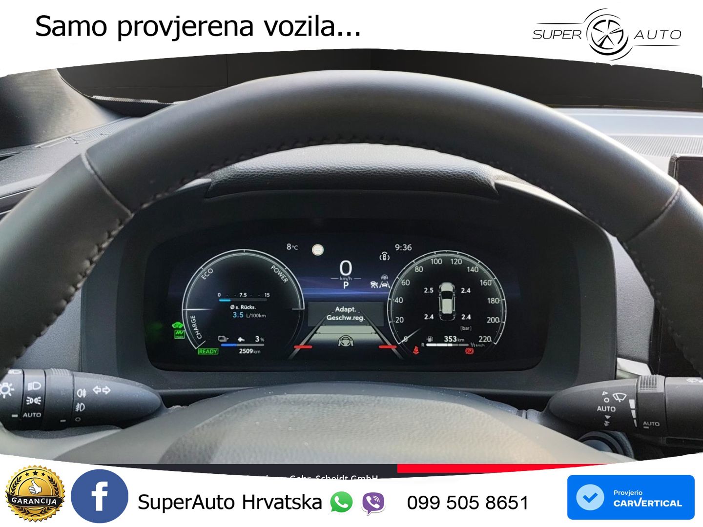 Toyota C-HR 2.0 (223 KS) PHEV e-CVT LED+GR SJED+ACC