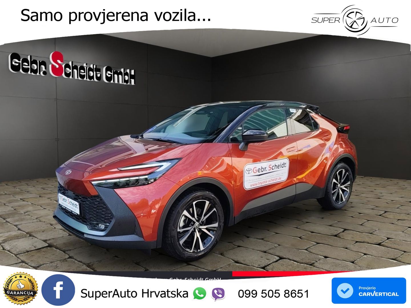Toyota C-HR 2.0 (223 KS) PHEV e-CVT LED+GR SJED+ACC