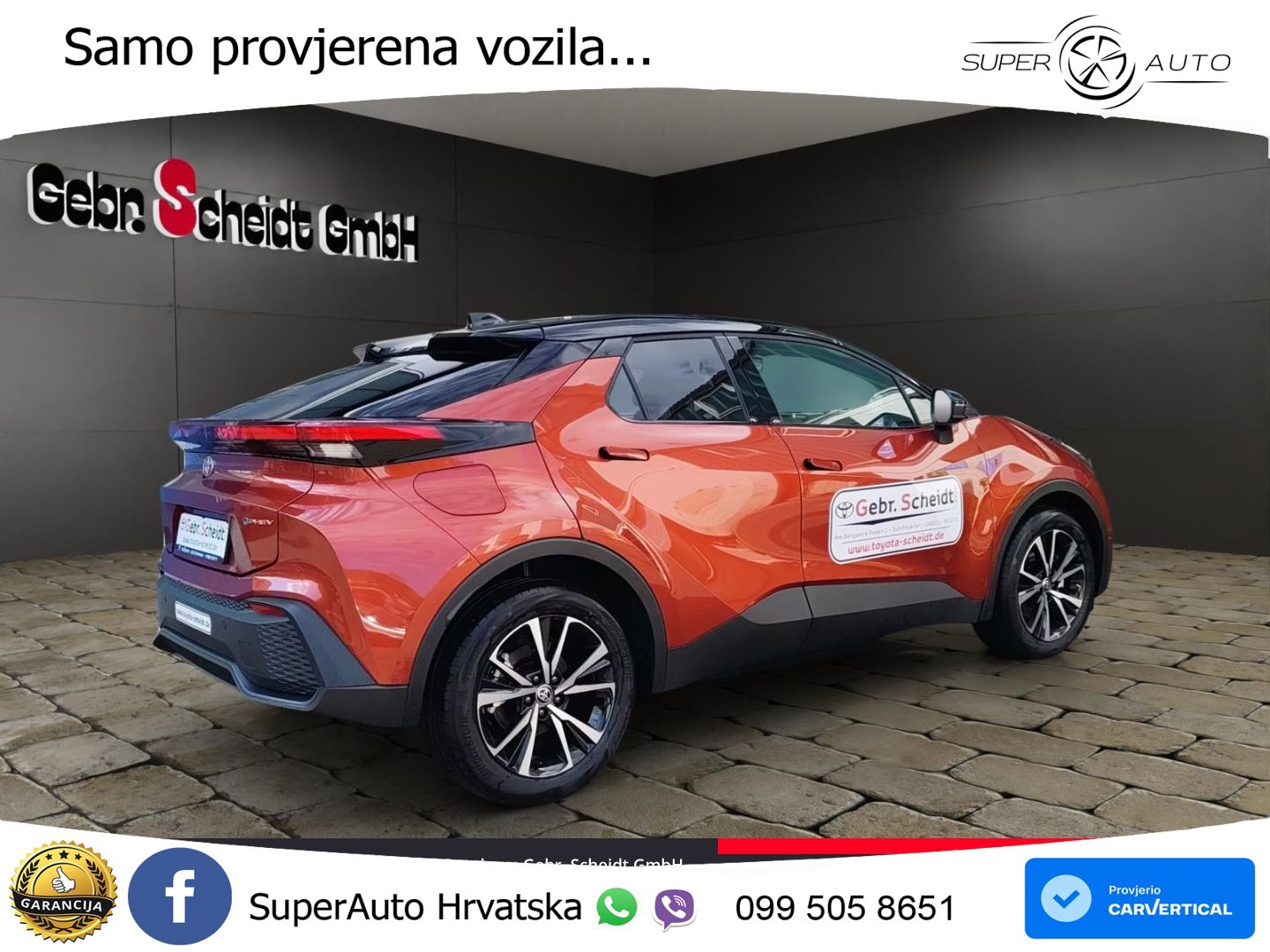 Toyota C-HR 2.0 (223 KS) PHEV e-CVT LED+GR SJED+ACC