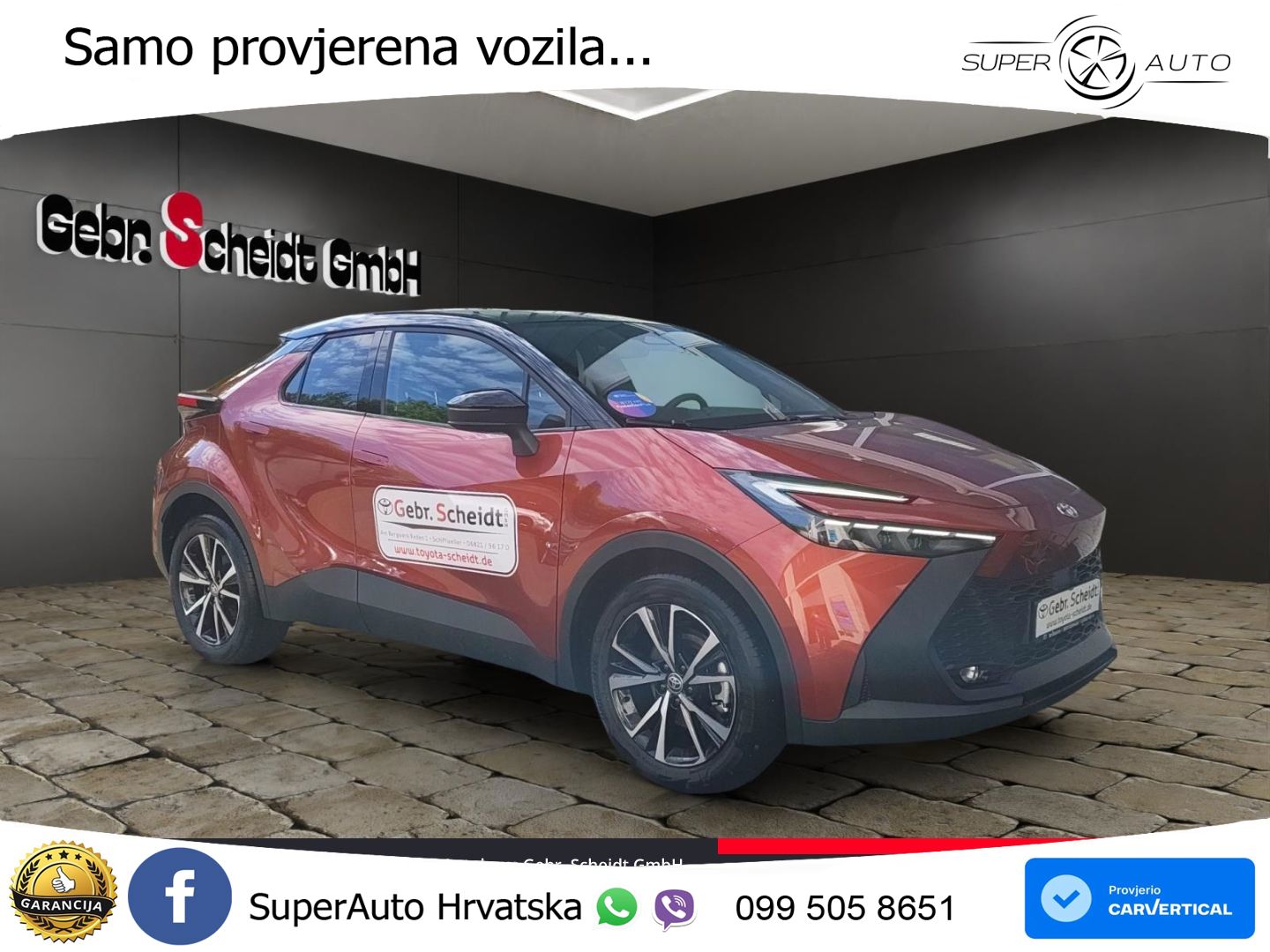 Toyota C-HR 2.0 (223 KS) PHEV e-CVT LED+GR SJED+ACC