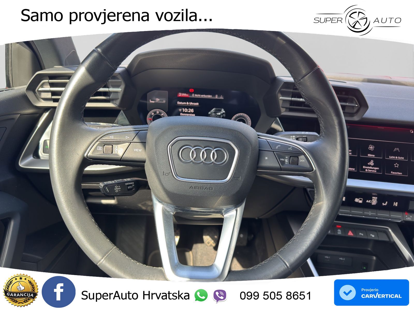 Audi A3 30 TDI (116 KS) LED+GR SJED+ACC