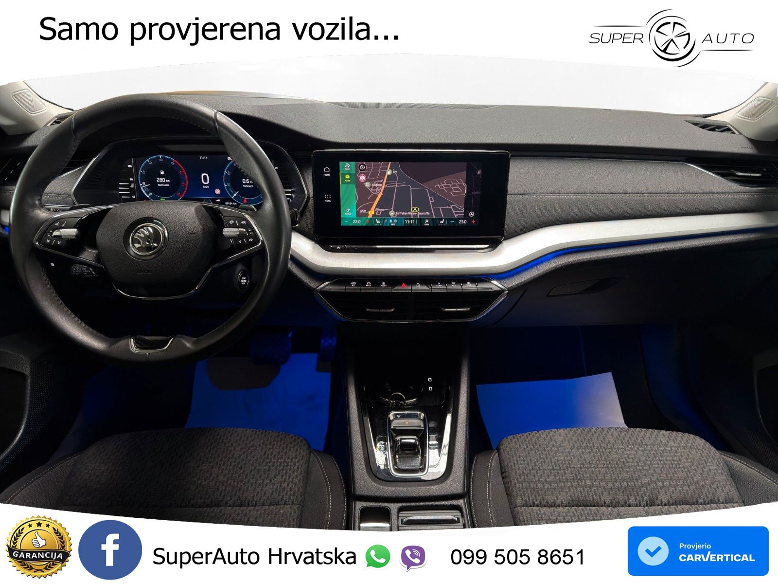Škoda Octavia Combi 2.0 TDI (150 KS) DSG LED+GR SJED+ACC