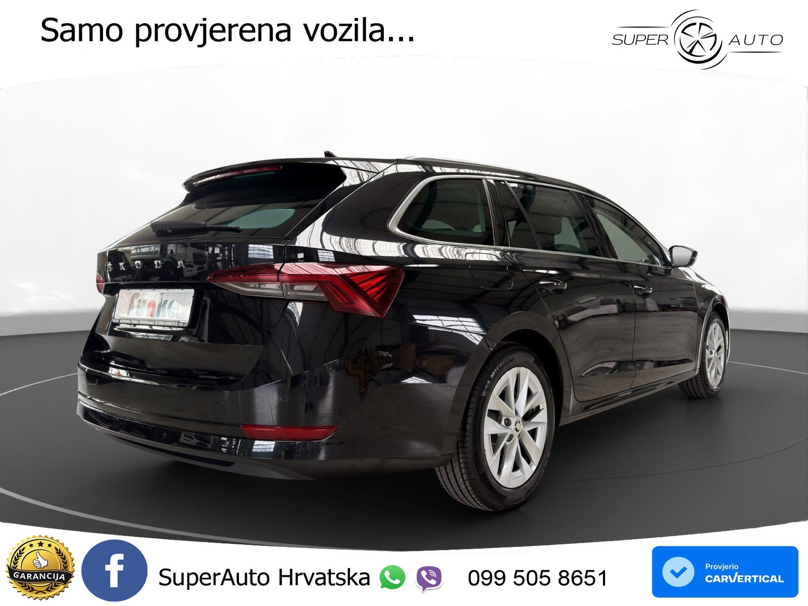 Škoda Octavia Combi 2.0 TDI (150 KS) DSG LED+GR SJED+ACC