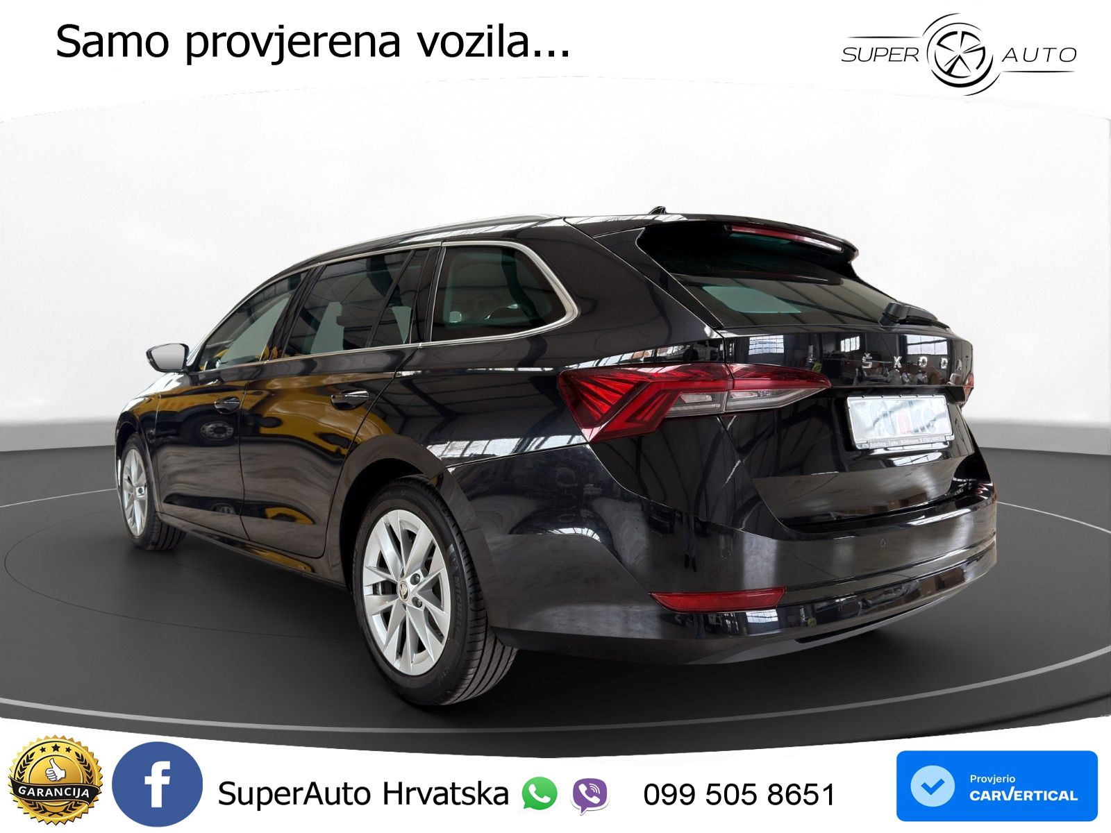 Škoda Octavia Combi 2.0 TDI (150 KS) DSG LED+GR SJED+ACC