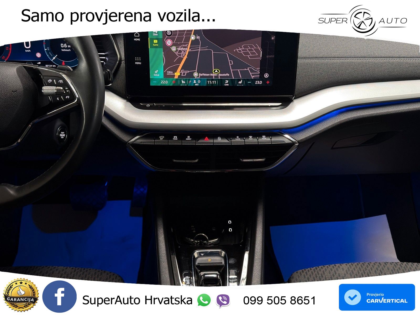 Škoda Octavia Combi 2.0 TDI (150 KS) DSG LED+GR SJED+ACC
