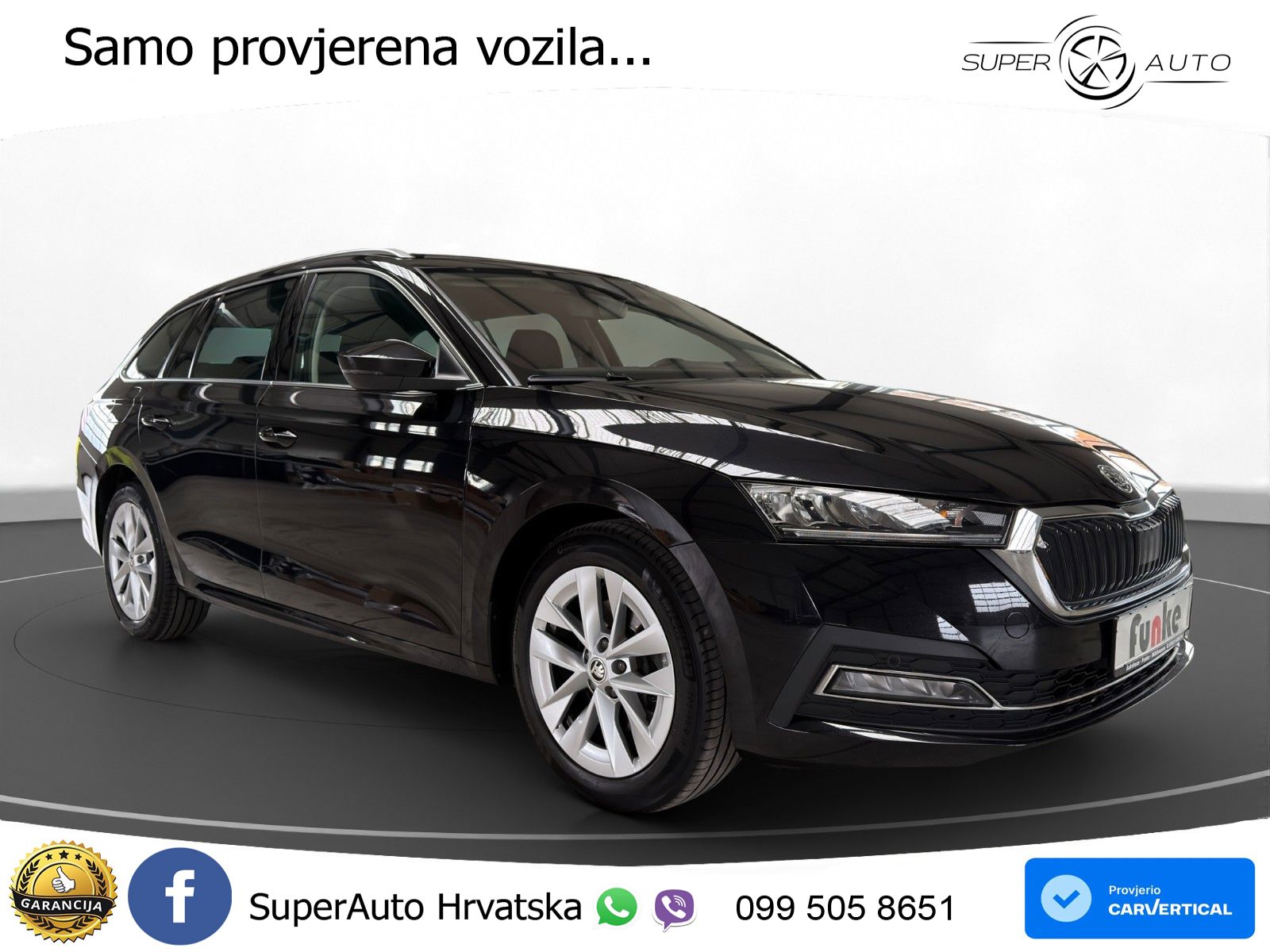Škoda Octavia Combi 2.0 TDI (150 KS) DSG LED+GR SJED+ACC