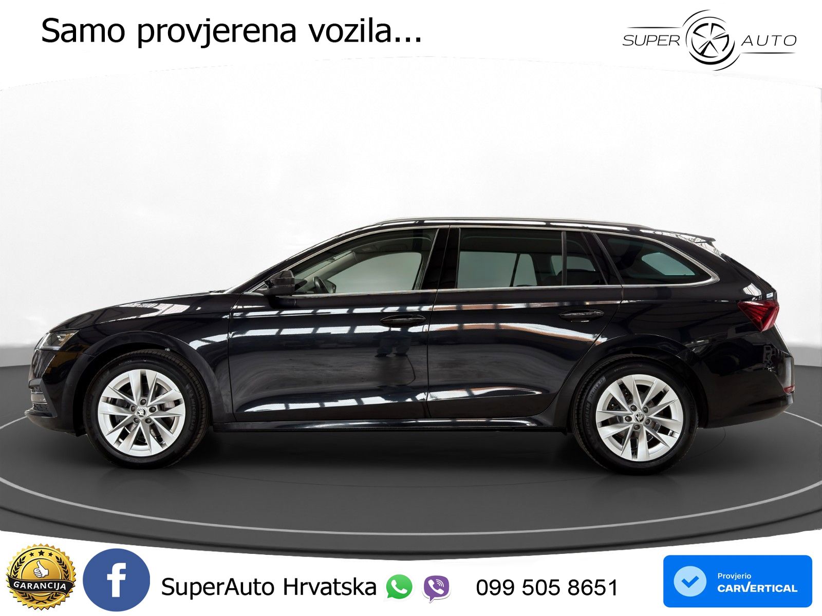 Škoda Octavia Combi 2.0 TDI (150 KS) DSG LED+GR SJED+ACC