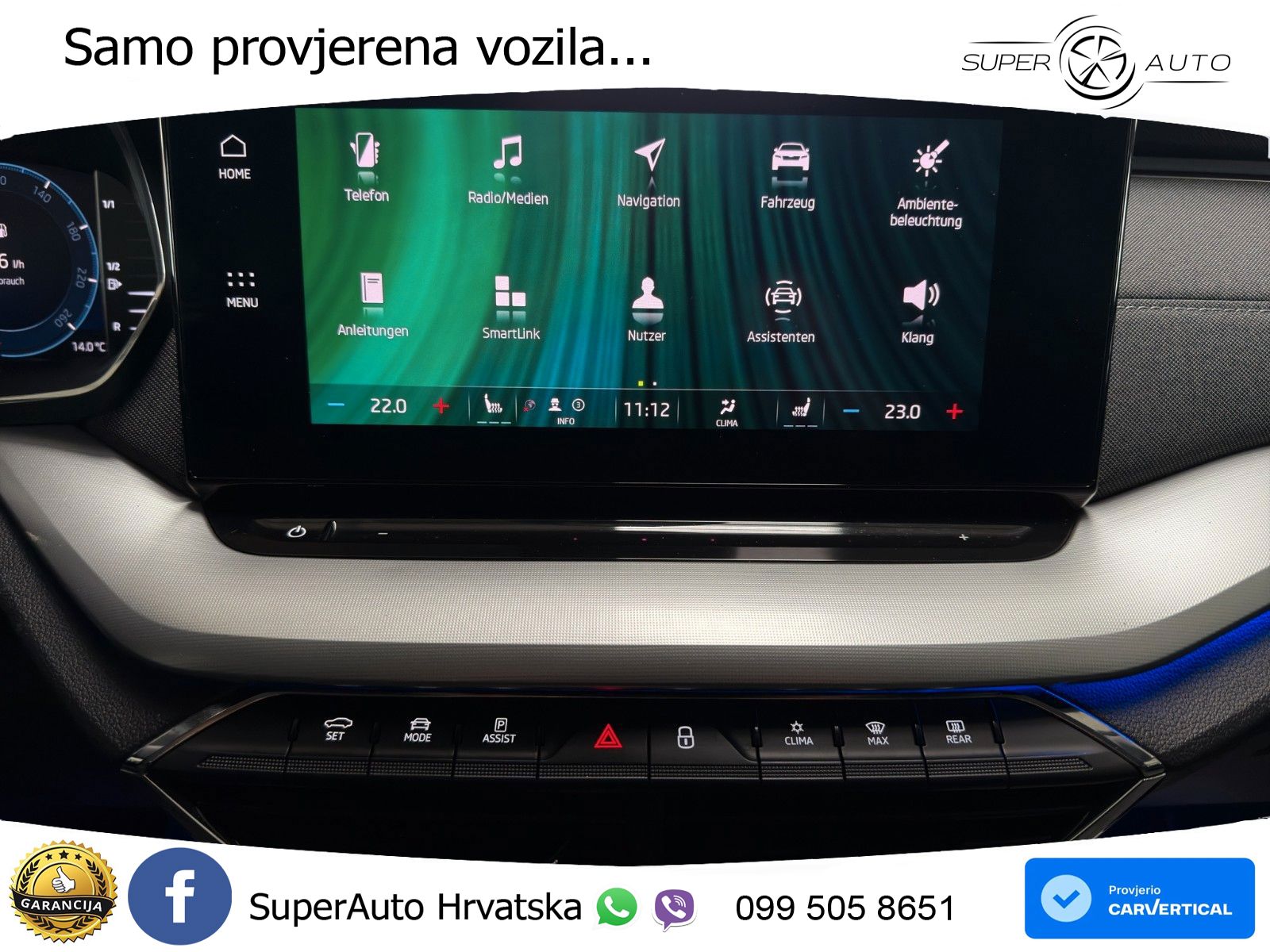 Škoda Octavia Combi 2.0 TDI (150 KS) DSG LED+GR SJED+ACC