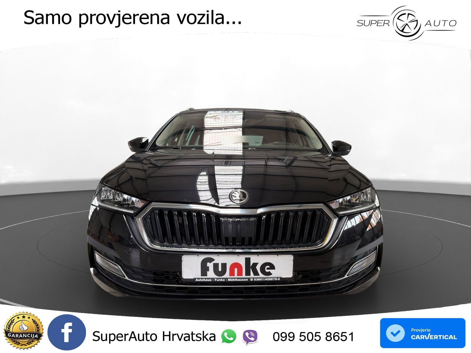 Škoda Octavia Combi 2.0 TDI (150 KS) DSG LED+GR SJED+ACC