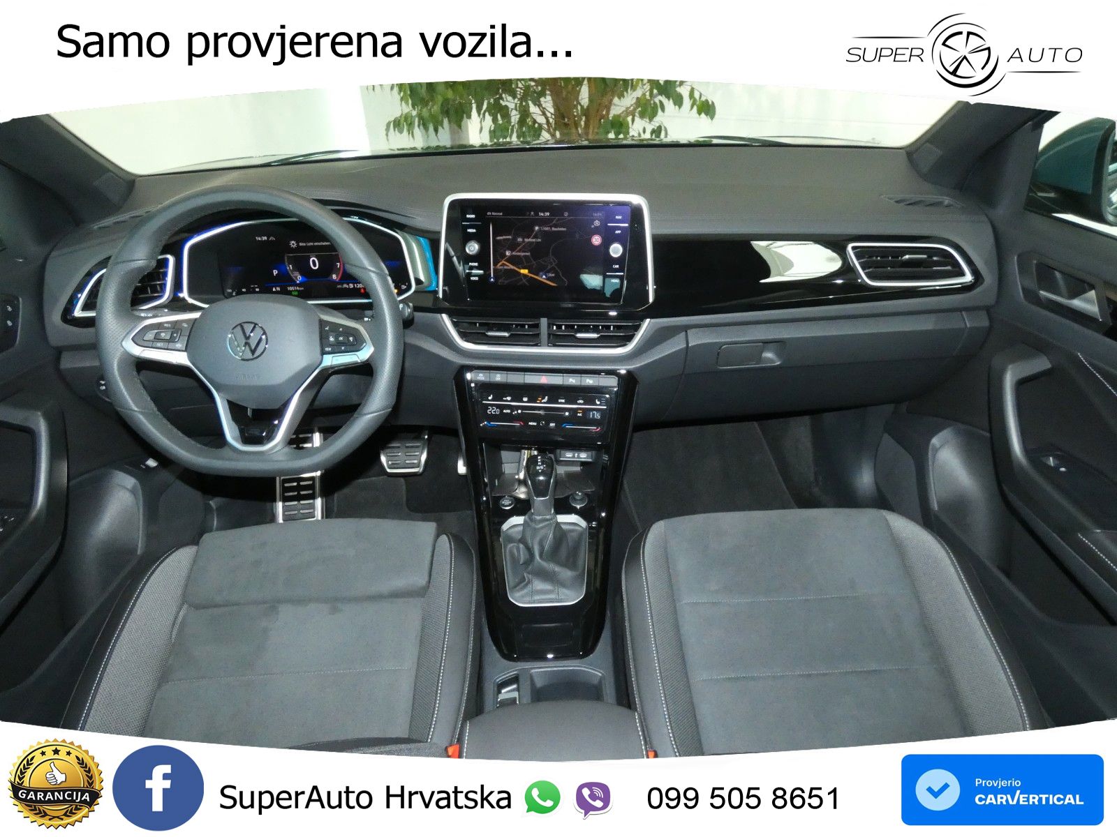 Volkswagen T-Roc 1.5 TSI (150 KS) DSG MATRIX+GR SJED+KAM