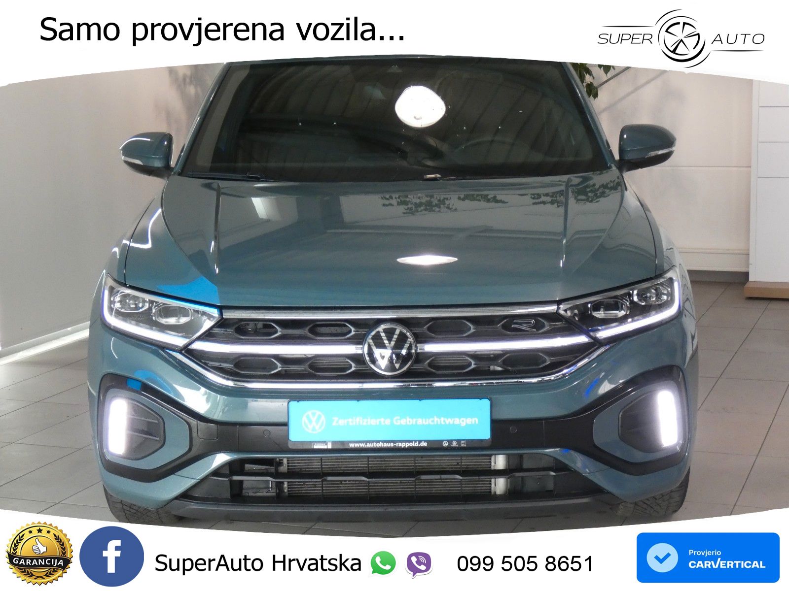 Volkswagen T-Roc 1.5 TSI (150 KS) DSG MATRIX+GR SJED+KAM