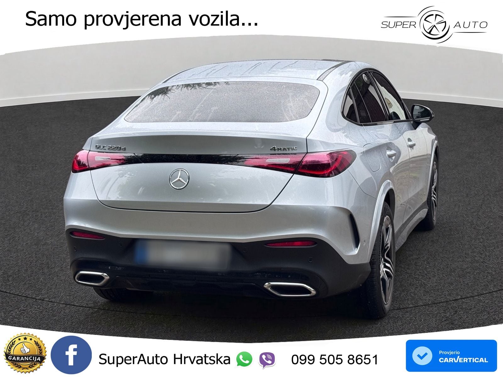 Mercedes GLC Coupe 220d (197 KS) 4MATIC 9G-TRONIC AMG LED+GR SJED+ACC