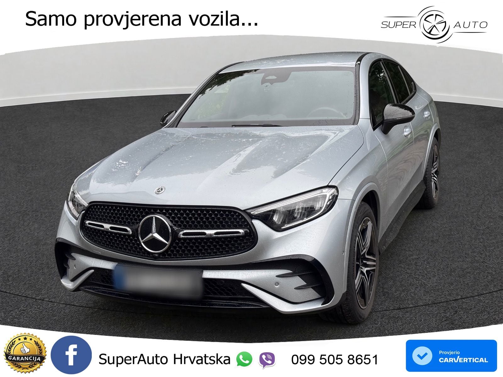 Mercedes GLC Coupe 220d (197 KS) 4MATIC 9G-TRONIC AMG LED+GR SJED+ACC