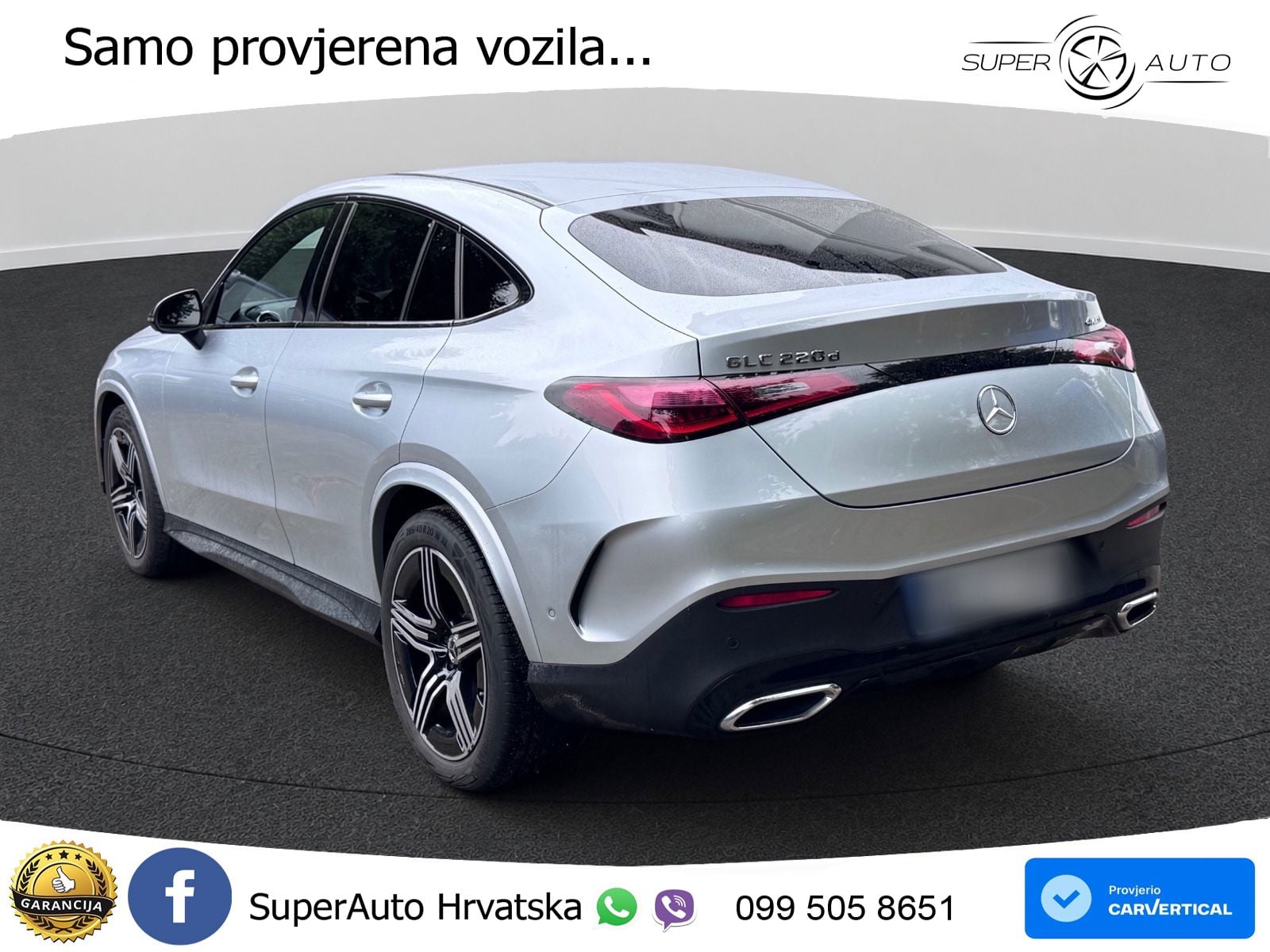 Mercedes GLC Coupe 220d (197 KS) 4MATIC 9G-TRONIC AMG LED+GR SJED+ACC