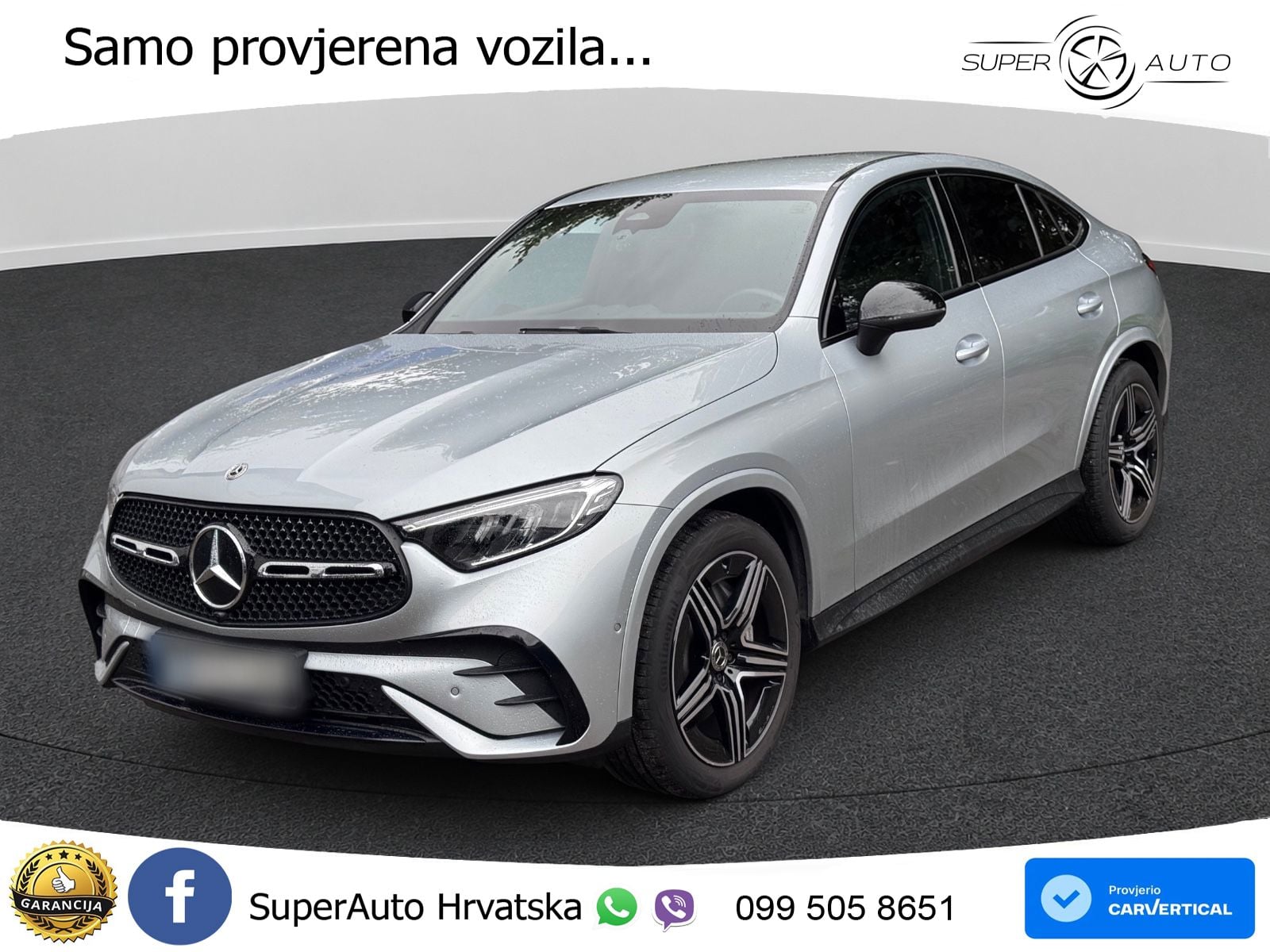 Mercedes GLC Coupe 220d (197 KS) 4MATIC 9G-TRONIC AMG LED+GR SJED+ACC