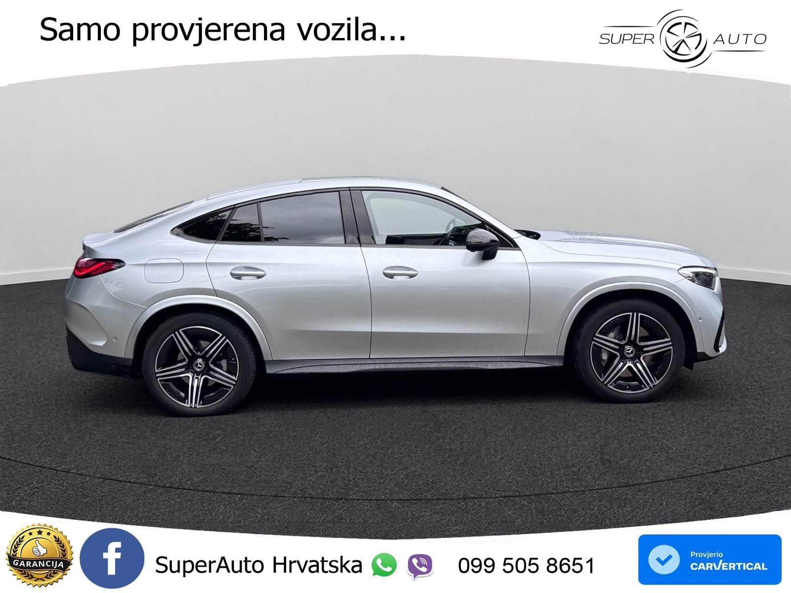 Mercedes GLC Coupe 220d (197 KS) 4MATIC 9G-TRONIC AMG LED+GR SJED+ACC