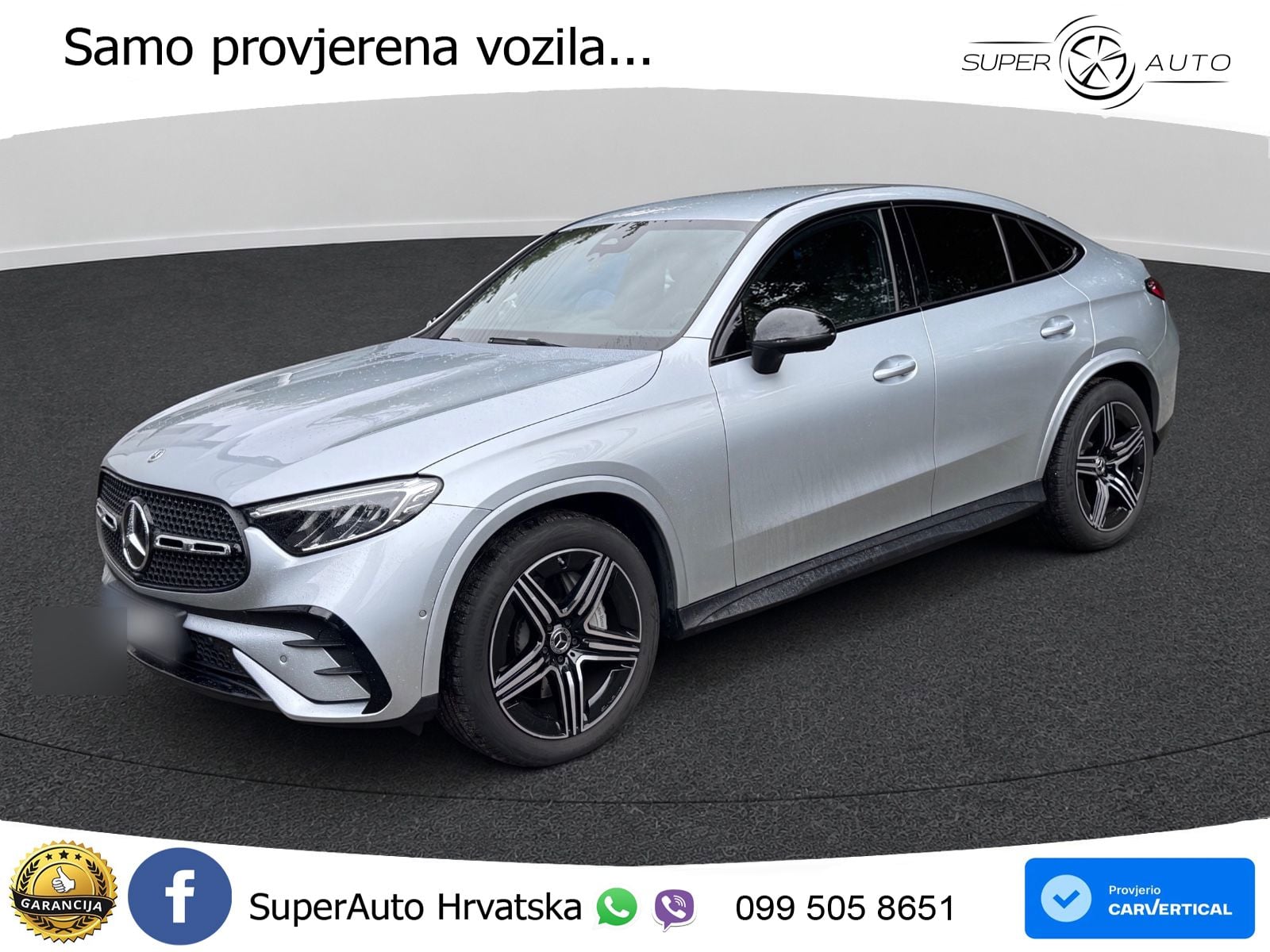Mercedes GLC Coupe 220d (197 KS) 4MATIC 9G-TRONIC AMG LED+GR SJED+ACC