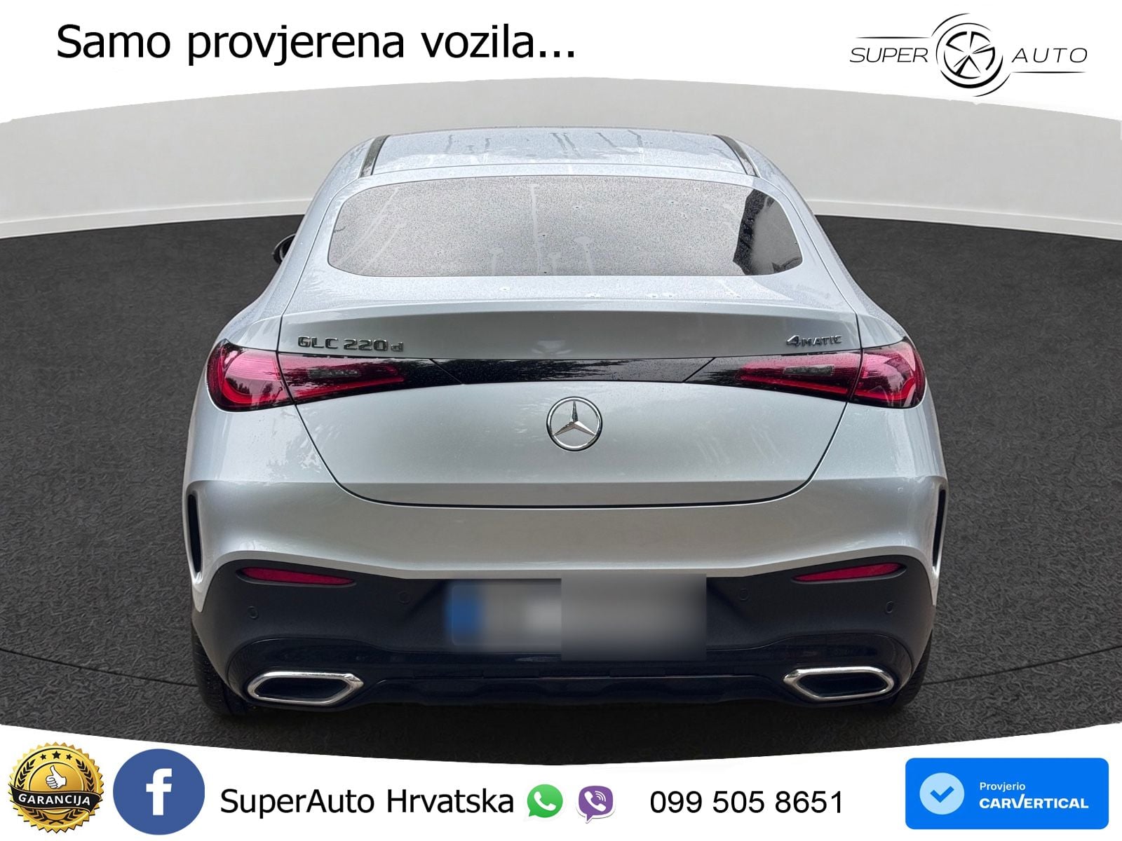 Mercedes GLC Coupe 220d (197 KS) 4MATIC 9G-TRONIC AMG LED+GR SJED+ACC