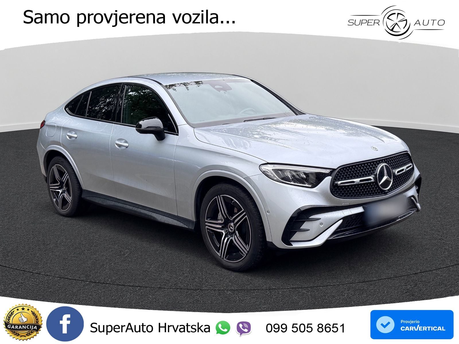 Mercedes GLC Coupe 220d (197 KS) 4MATIC 9G-TRONIC AMG LED+GR SJED+ACC