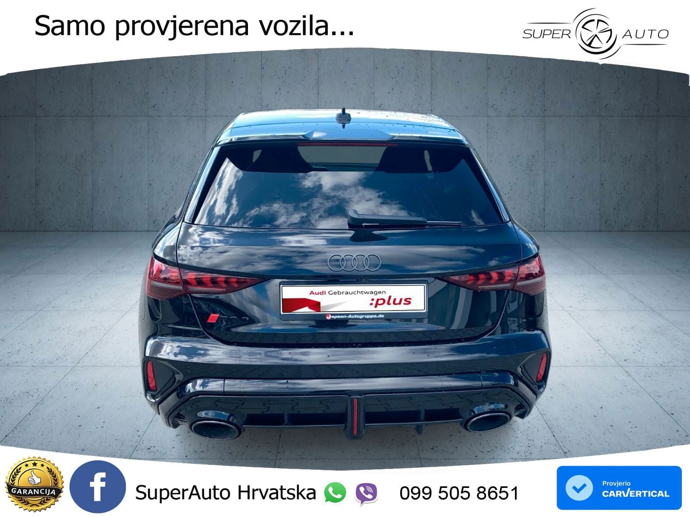 Audi RS3 Sedan 2.5 TFSI (400 KS) quattro S tronic LED+GR SJED+ACC