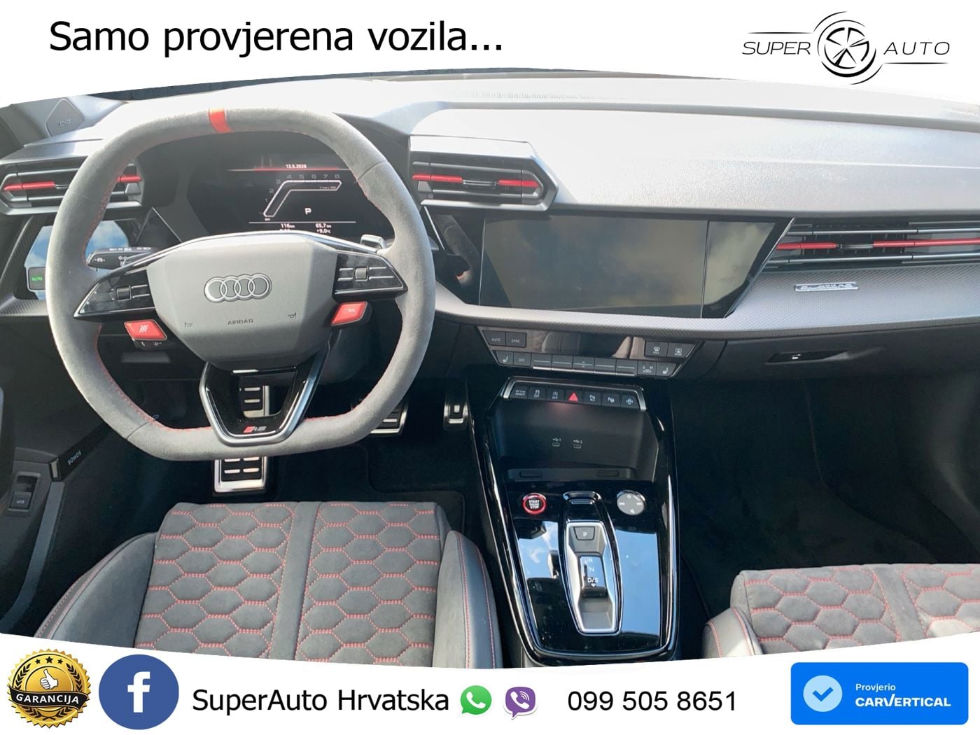 Audi RS3 Sedan 2.5 TFSI (400 KS) quattro S tronic LED+GR SJED+ACC