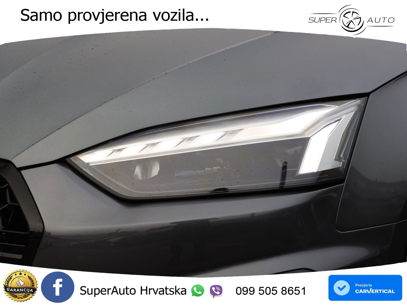 Audi A5 Sportback  40 TFSI (204 KS) quattro S tronic S line MATRIX+GR SJED+KAM