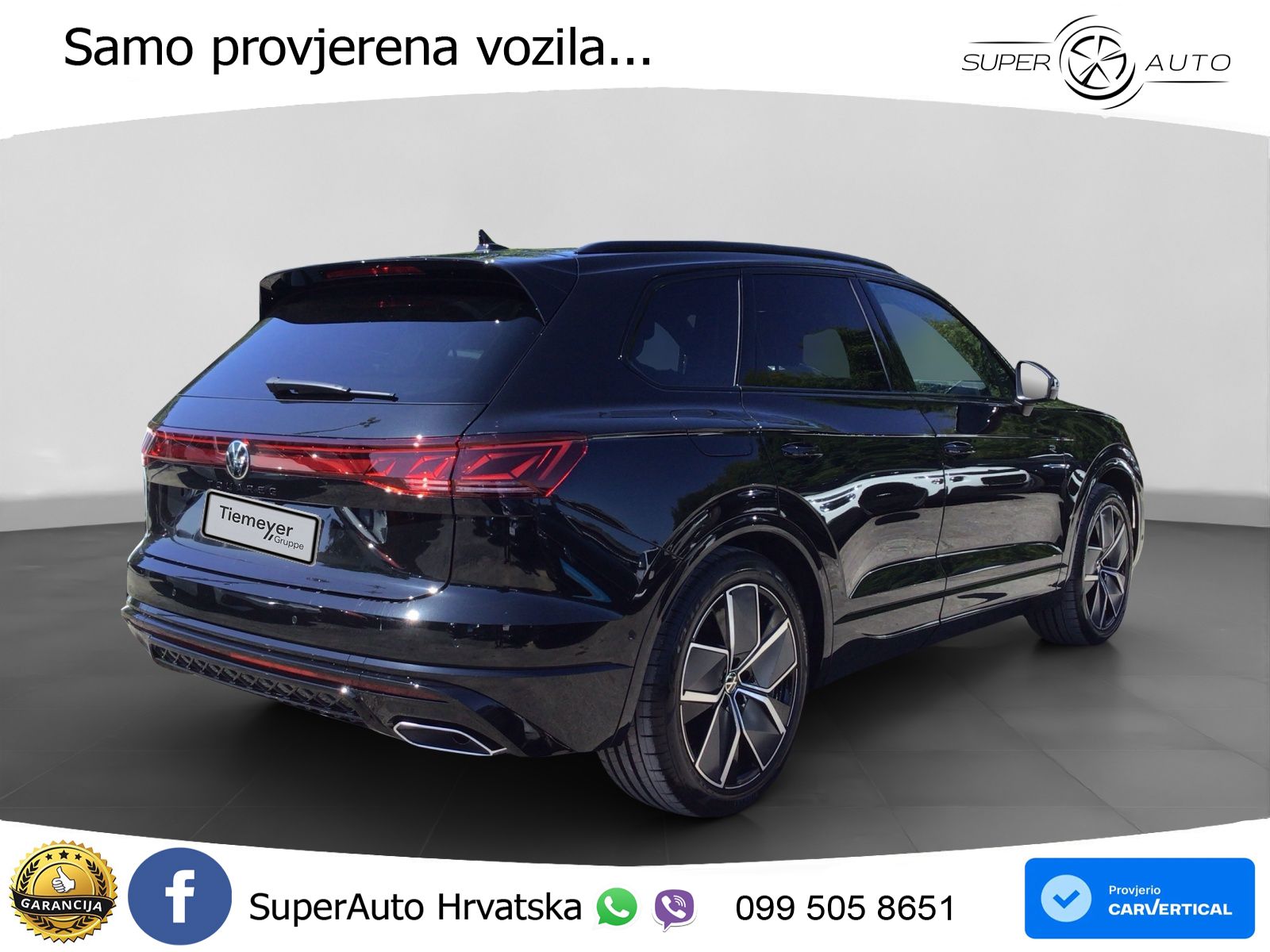 Volkswagen Touareg 3.0 V6 TDI (286 KS) 4MOTION Tiptronic ZRAČNI+ACC+GR SJED+KAM+PANO
