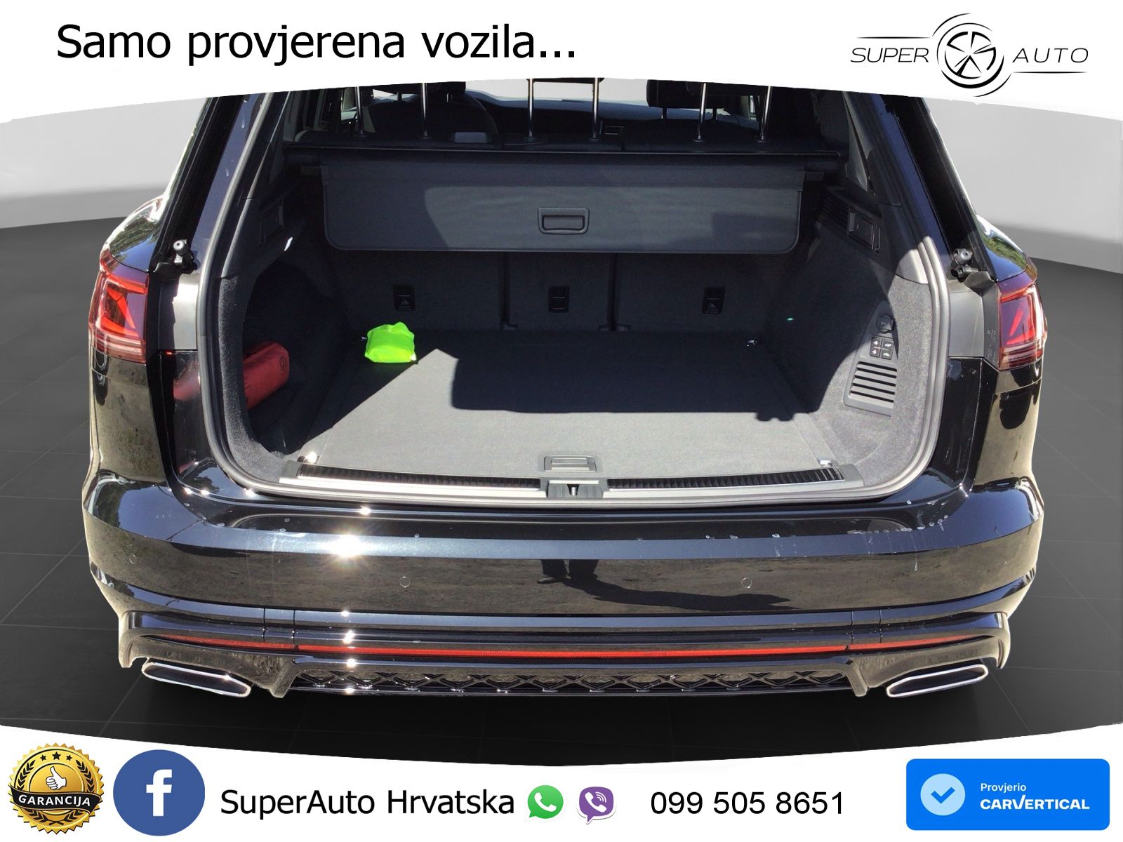 Volkswagen Touareg 3.0 V6 TDI (286 KS) 4MOTION Tiptronic ZRAČNI+ACC+GR SJED+KAM+PANO