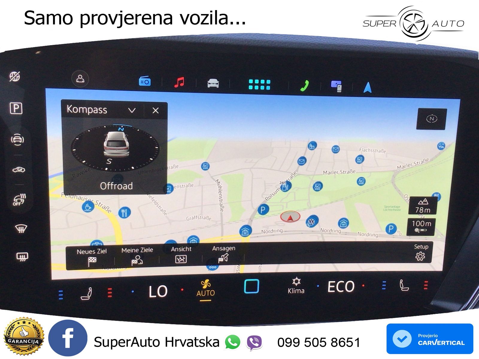 Volkswagen Touareg 3.0 V6 TDI (286 KS) 4MOTION Tiptronic ZRAČNI+ACC+GR SJED+KAM+PANO