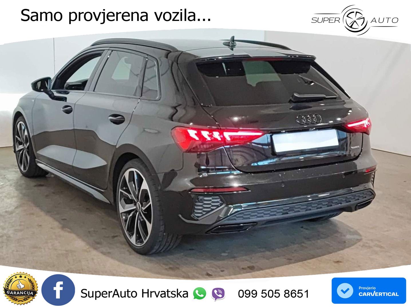 Audi A3 40 TFSI (190 KS) quattro S tronic S line MATRIX+GR SJED+KAM