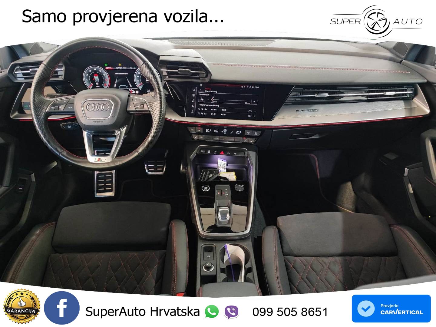 Audi A3 40 TFSI (190 KS) quattro S tronic S line MATRIX+GR SJED+KAM
