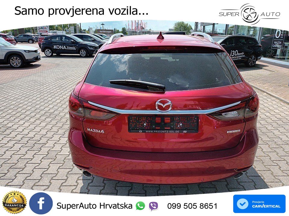 Mazda 6 Sport Combi 2.0 SKYACTIV-G (165 KS) MATRIX+GR SJED+KAM