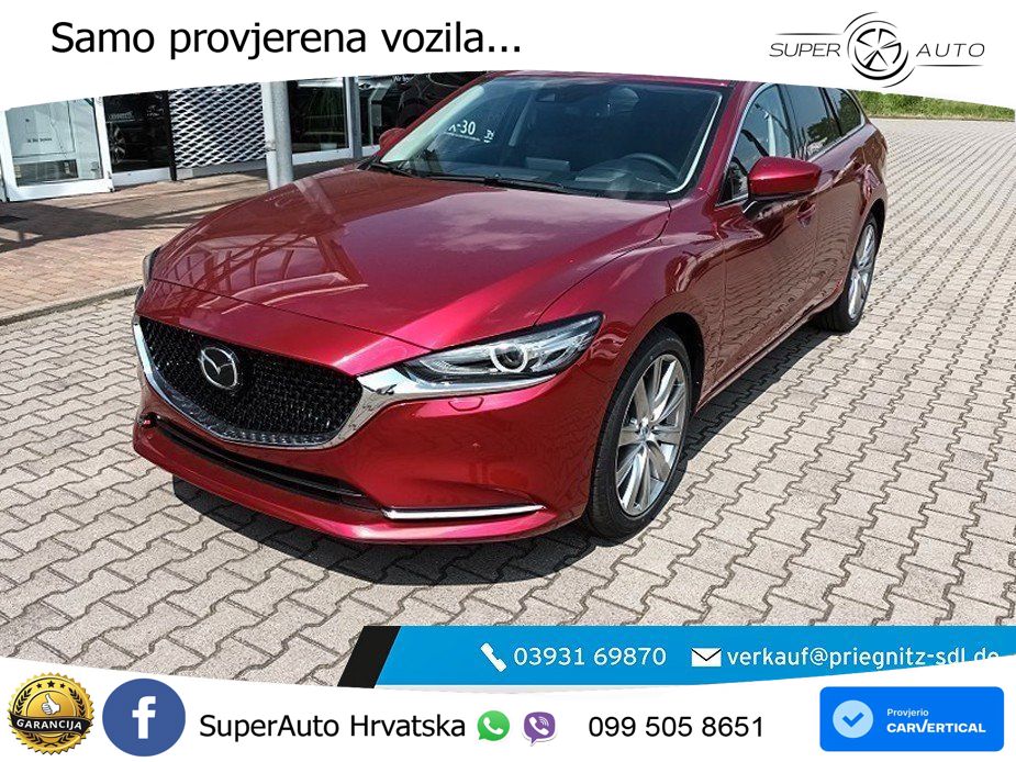 Mazda 6 Sport Combi 2.0 SKYACTIV-G (165 KS) MATRIX+GR SJED+KAM