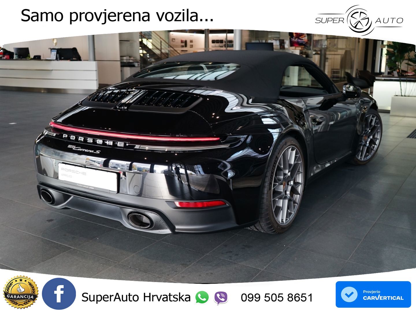 Porsche 911 Carrera GTS Cabriolet 3.0 (480 KS) PDK MATRIX+GR SJED+KAM