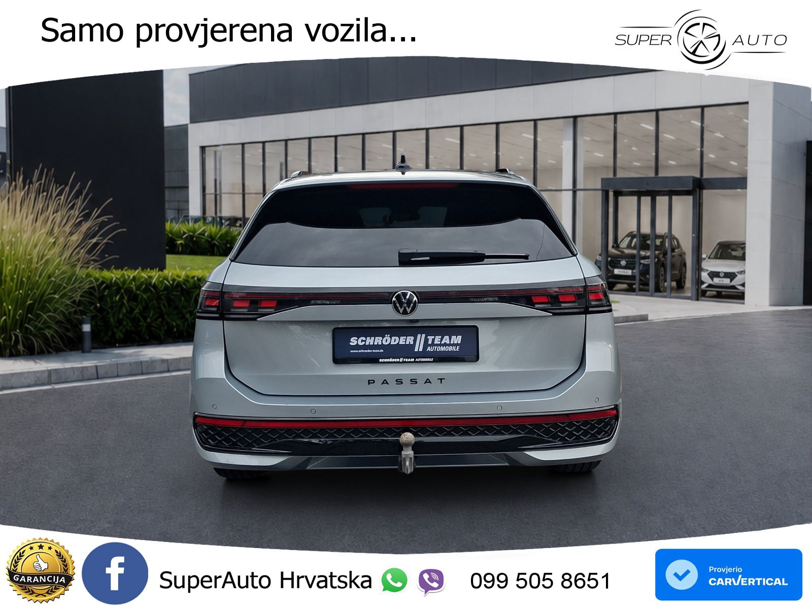 Volkswagen Passat Variant 2.0 TDI (193 KS) 4MOTION DSG R-Line LED+GR SJED+ACC