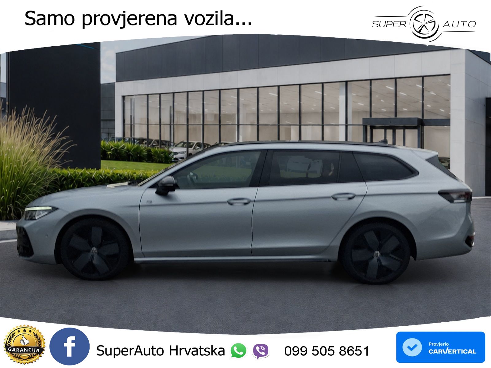 Volkswagen Passat Variant 2.0 TDI (193 KS) 4MOTION DSG R-Line LED+GR SJED+ACC